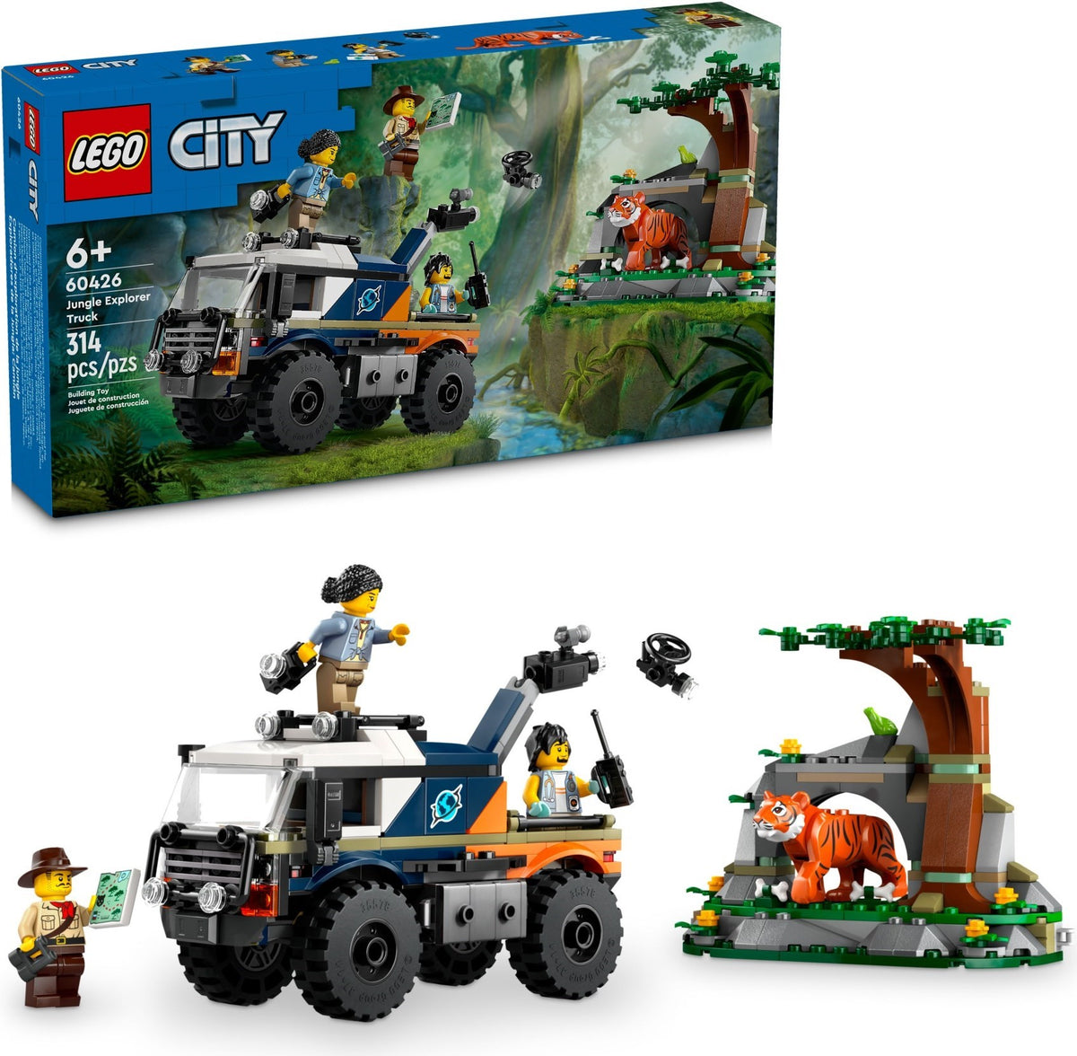LEGO City 60426 Dschungelforscher-Truck