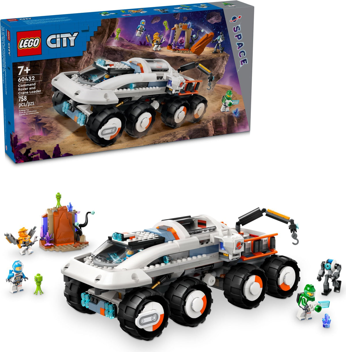 LEGO City 60432 Kommando-Rover mit Ladekran