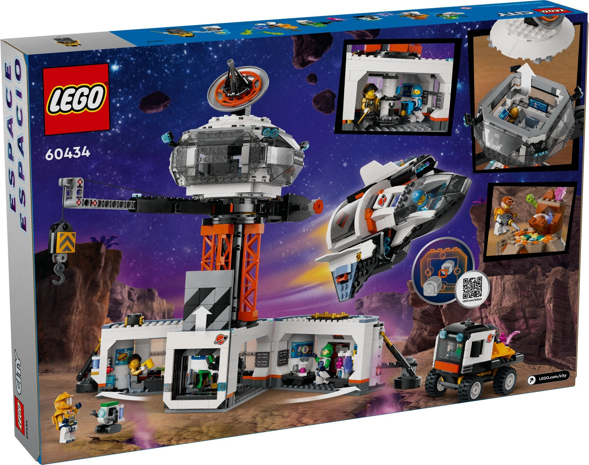 LEGO City 60434 Raumbasis mit Startrampe