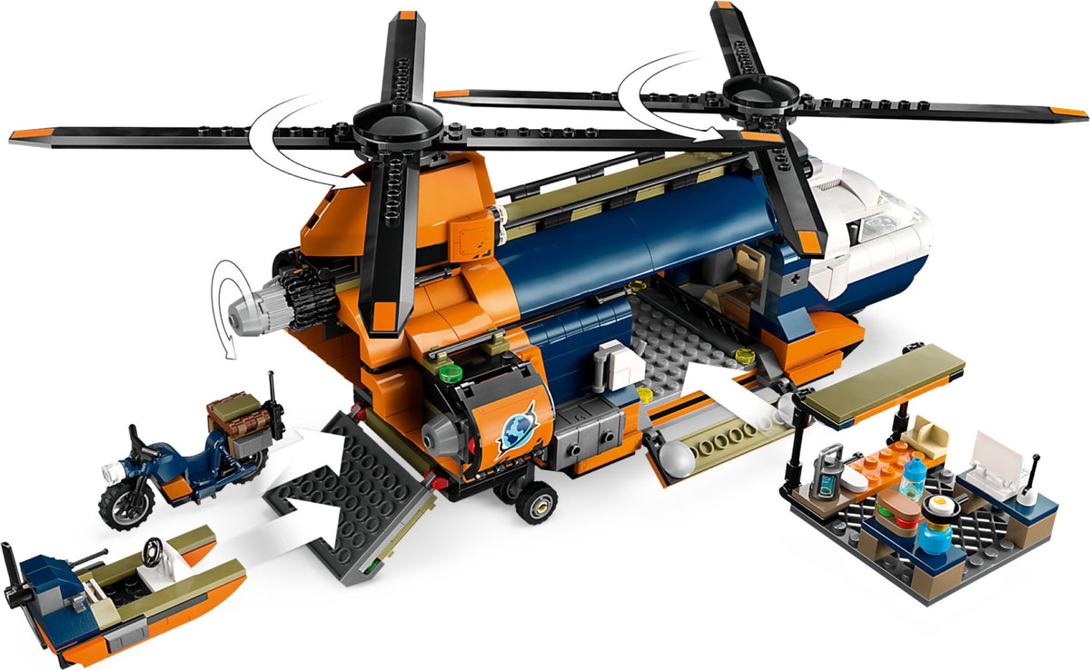 LEGO City 60437 Dschungelforscher-Hubschrauber