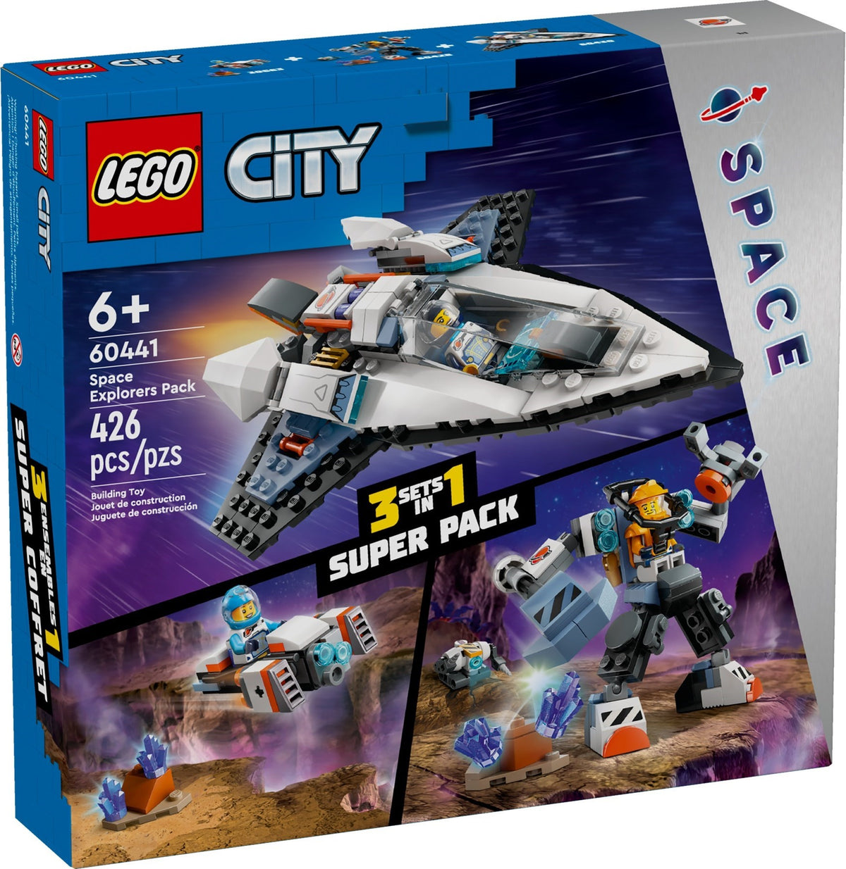 LEGO City 60441 Weltraumforscher-Set