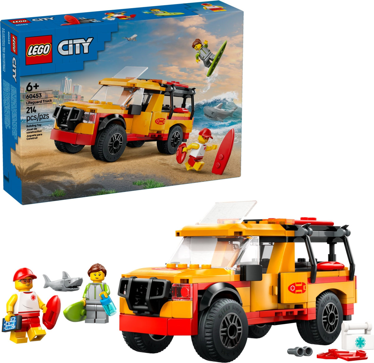 LEGO City 60453 Einsatzfahrzeug der Rettungsschwimmer