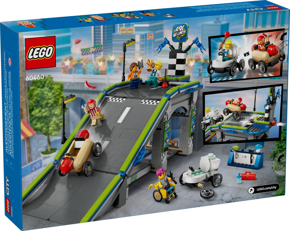 LEGO City 60460 Keine Limits: Seifenkistenrennen mit Rampe