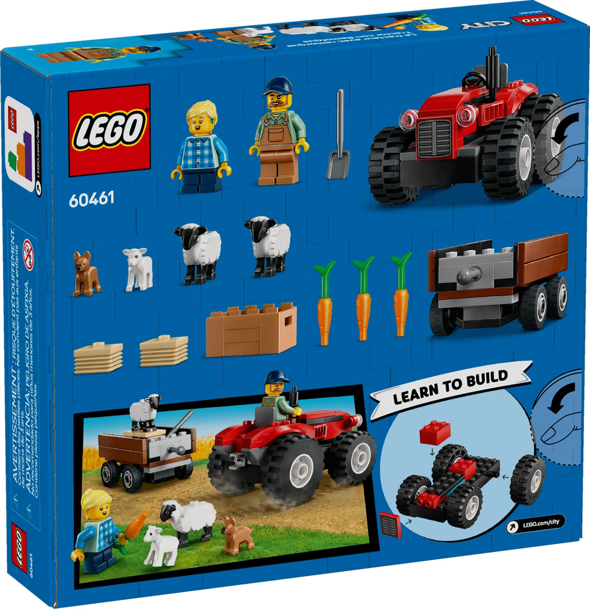 LEGO City 60461 Traktor mit Anhänger