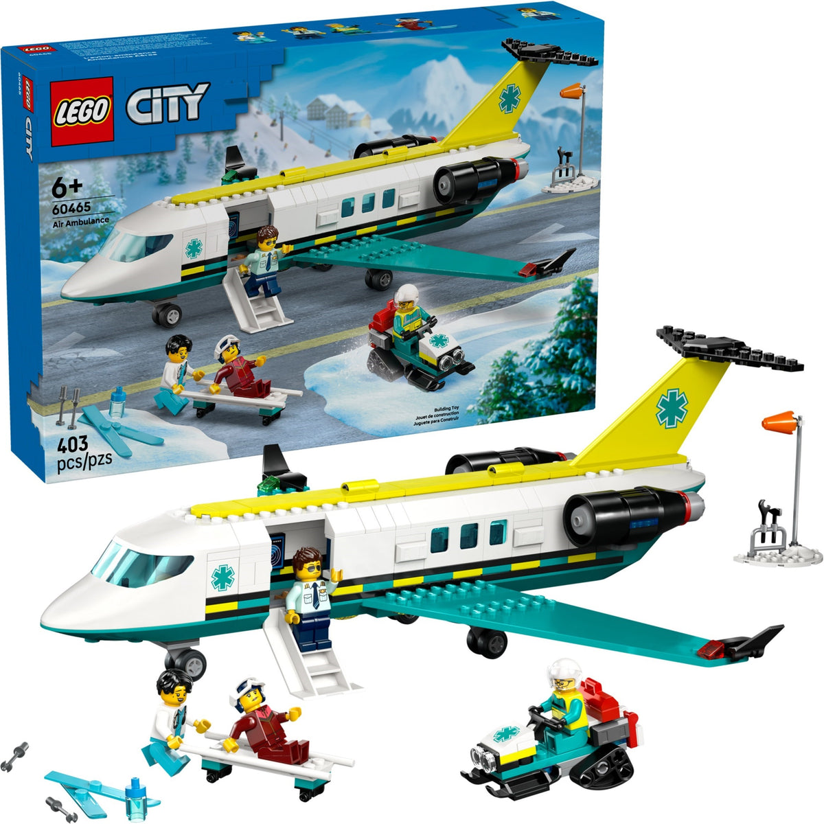 LEGO City 60465 Notfallrettungsflugzeug