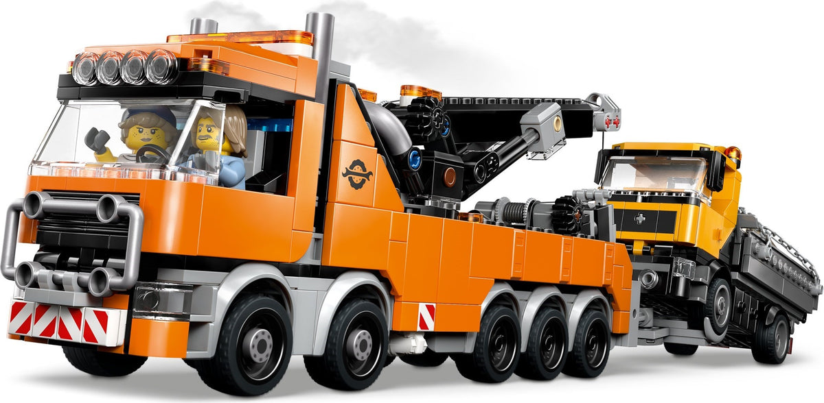 LEGO City 60467 Schwerlast-Abschleppwagen mit Kran