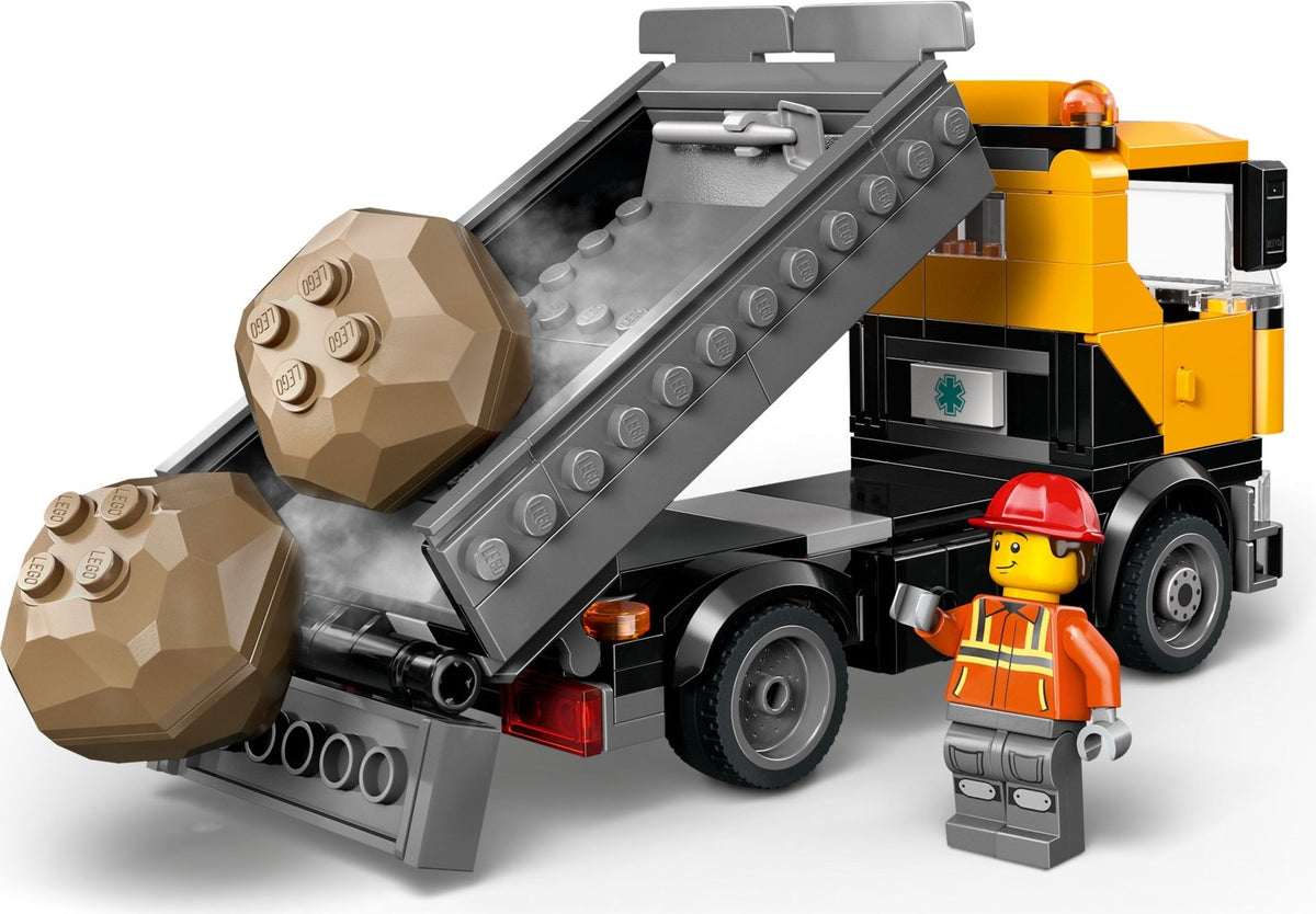 LEGO City 60467 Schwerlast-Abschleppwagen mit Kran