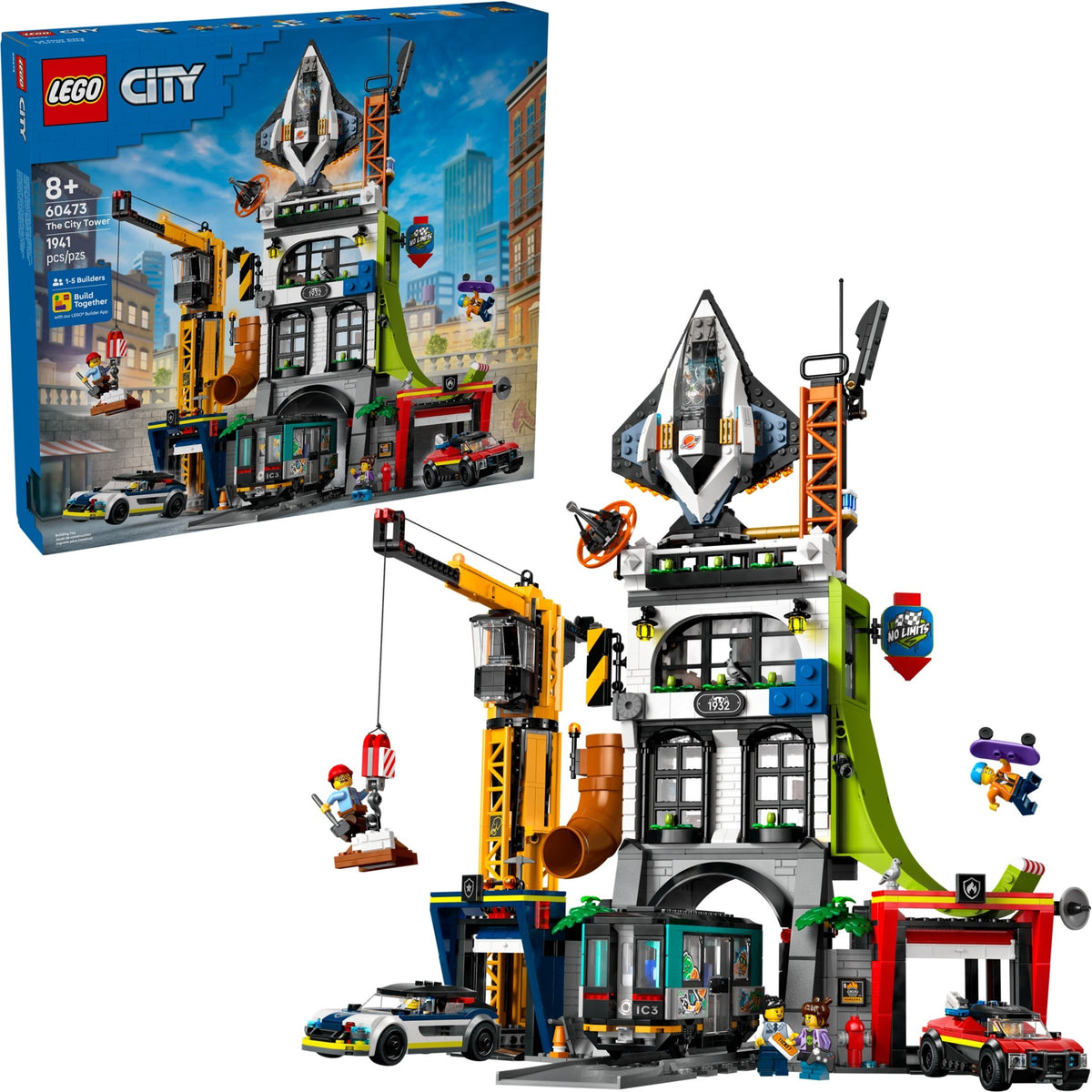 LEGO City 60473 Der City Turm