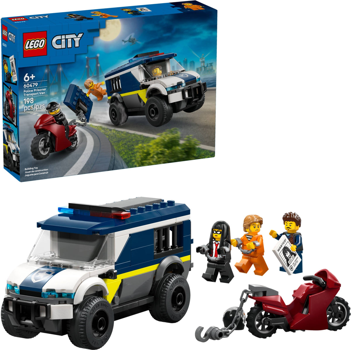 LEGO City 60479 Gefangenentransporter