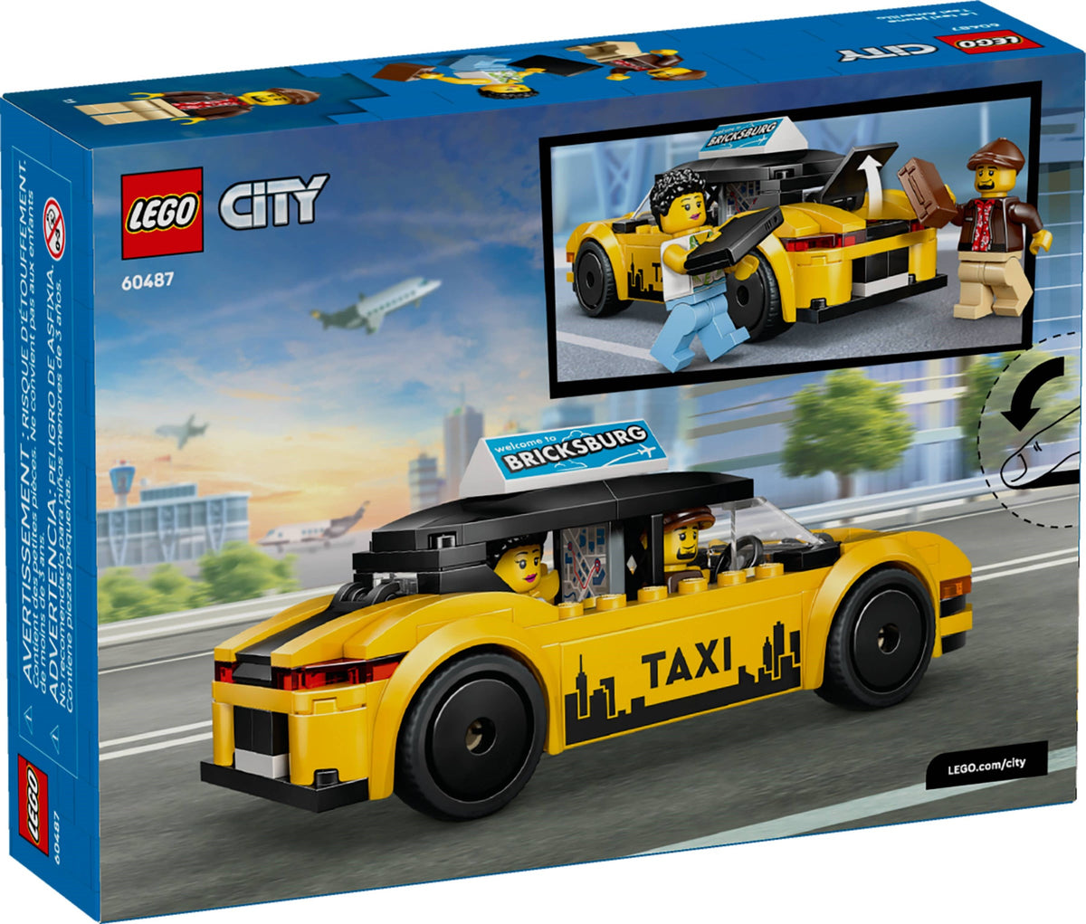 LEGO City 60487 Gelbes Taxi