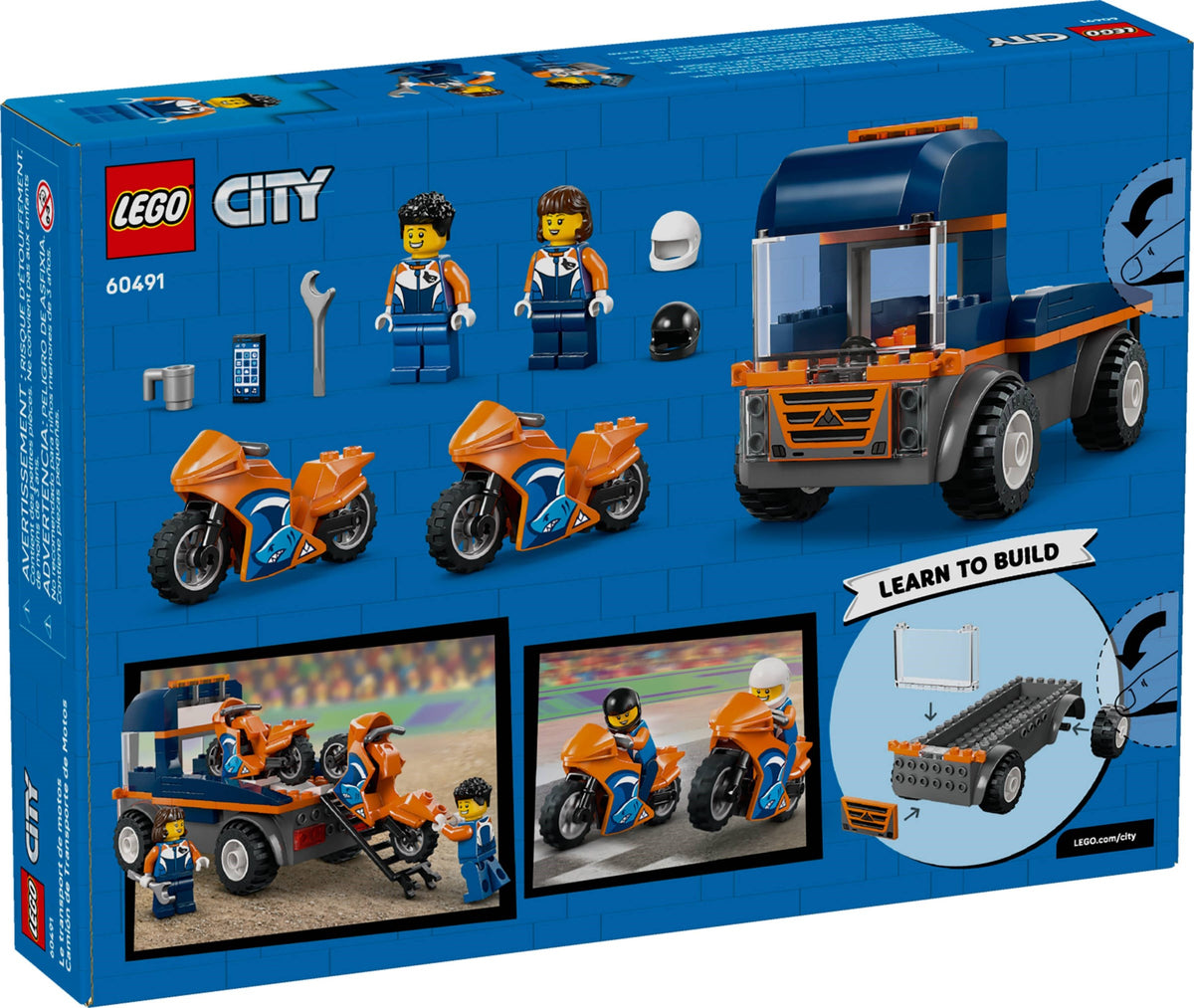 LEGO City 60491 Motorradtransporter
