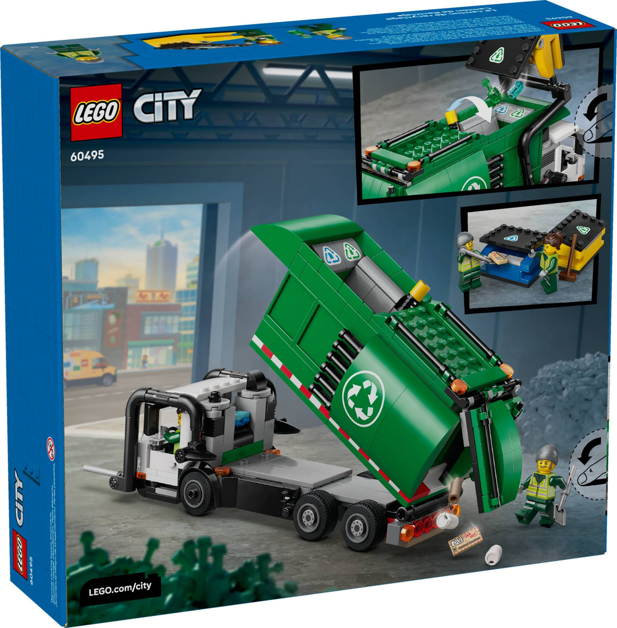 LEGO City 60495 Recycling-LKW