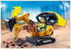 PLAYMOBIL 70443 City Action - Minibagger mit Bauteil