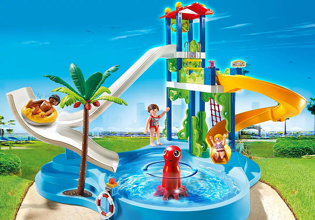 PLAYMOBIL 6669 Aquapark mit Rutschentower