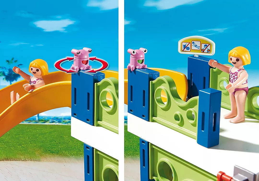 PLAYMOBIL 6669 Aquapark mit Rutschentower