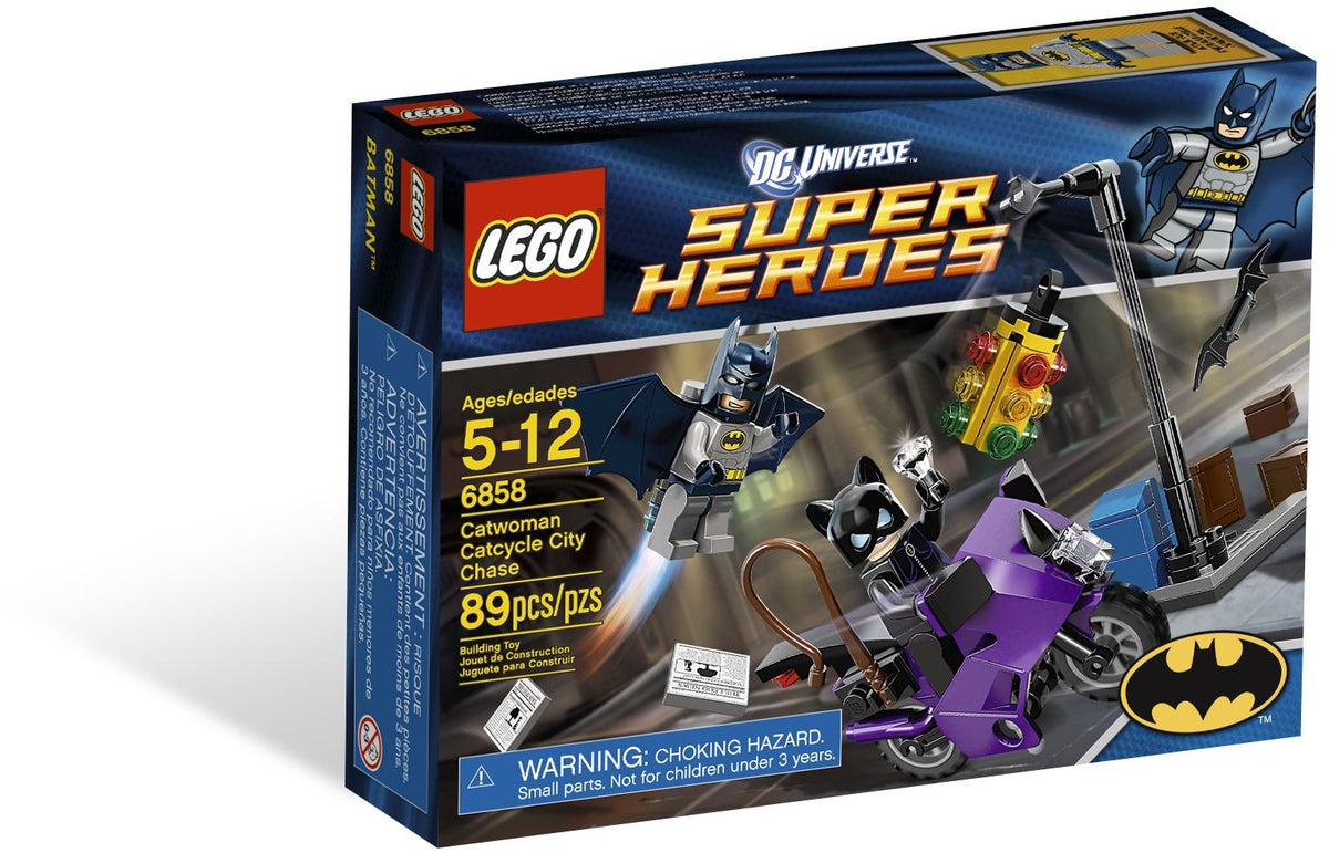 LEGO DC Super Heroes 6858 Catwoman Catcycle Stadtverfolgung
