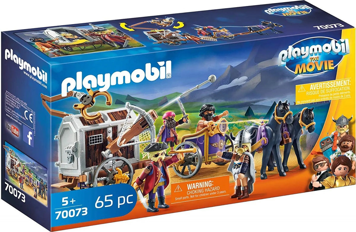 PLAYMOBIL 70073 - The Movie - Charlie mit Gefängniswagen