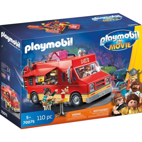 PLAYMOBIL 70075 The Movie - Del&#39;s Food Truck
