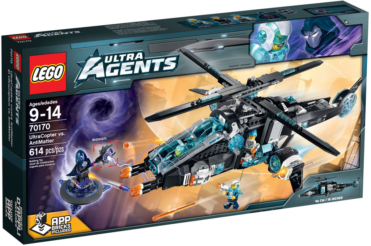 LEGO Agents 70170 UltraCopter vs. AntiMatter