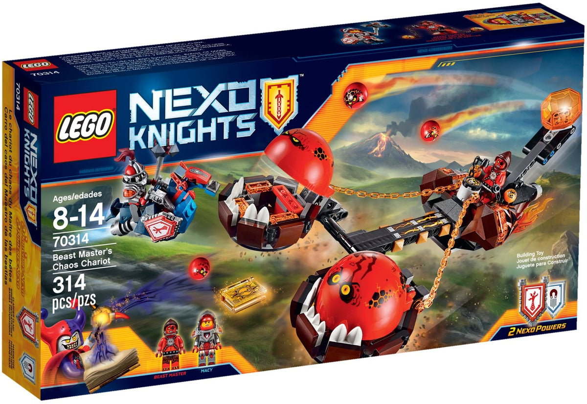 LEGO Nexo Knights 70314 Chaos-Kutsche des Monster-Meisters