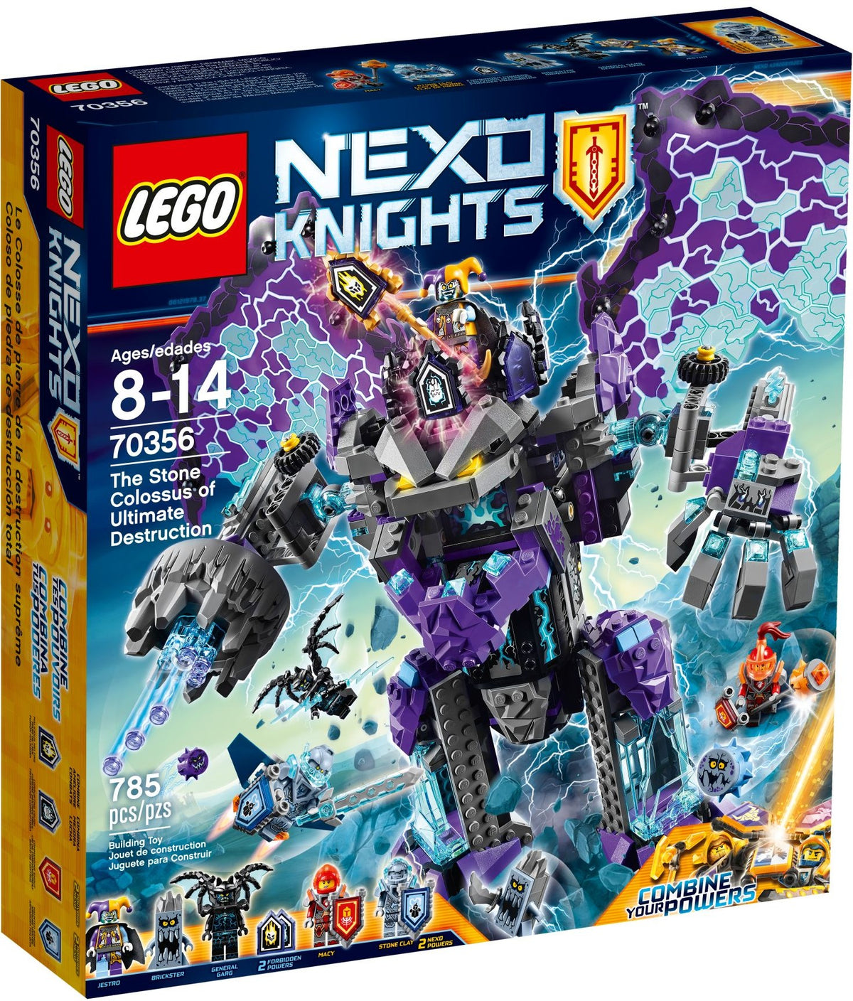 LEGO Nexo Knights 70356 Der stürmische Steinkoloss