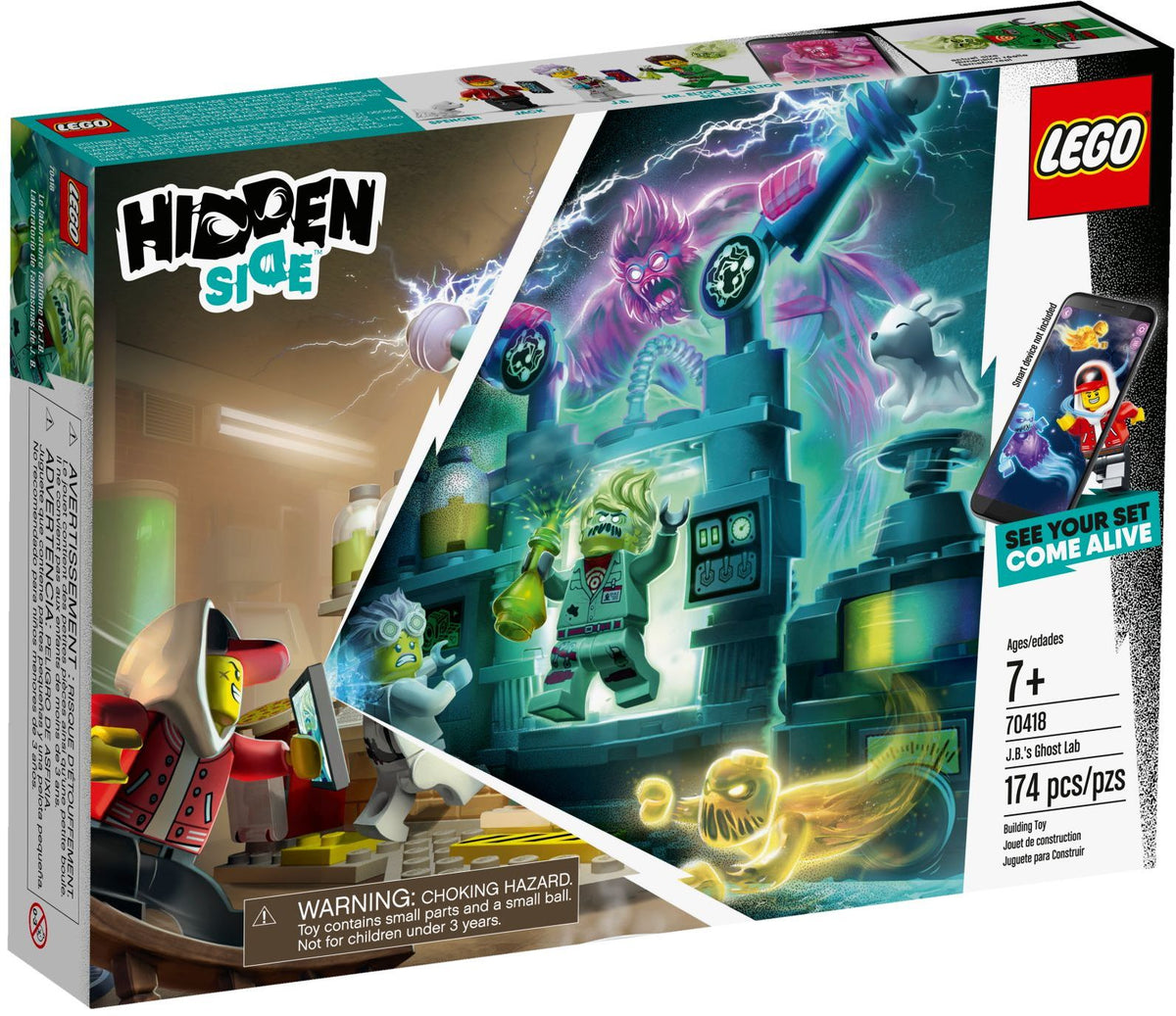 LEGO Hidden Side 70418 J.B.´s Geisterlabor