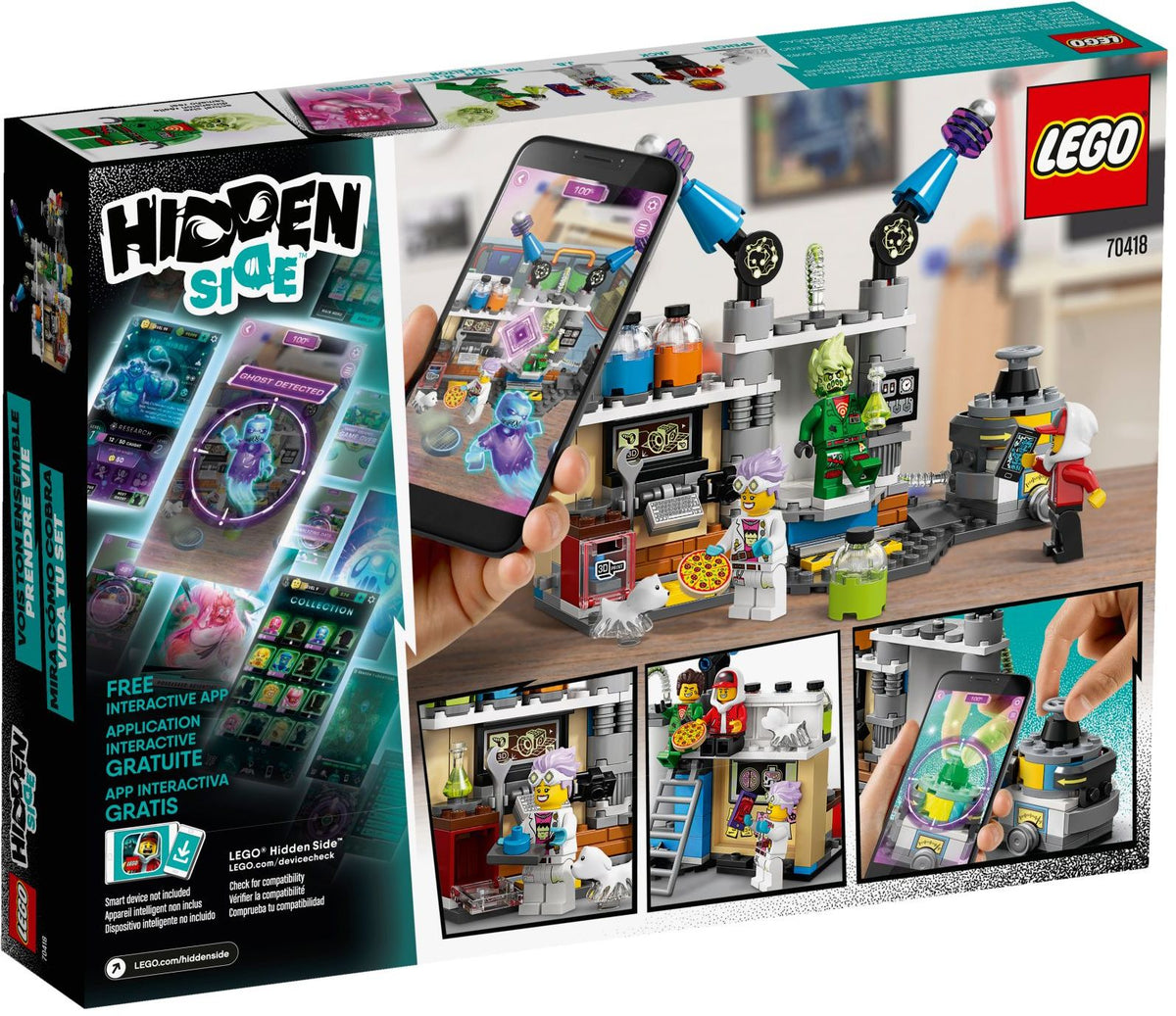 LEGO Hidden Side 70418 J.B.´s Geisterlabor