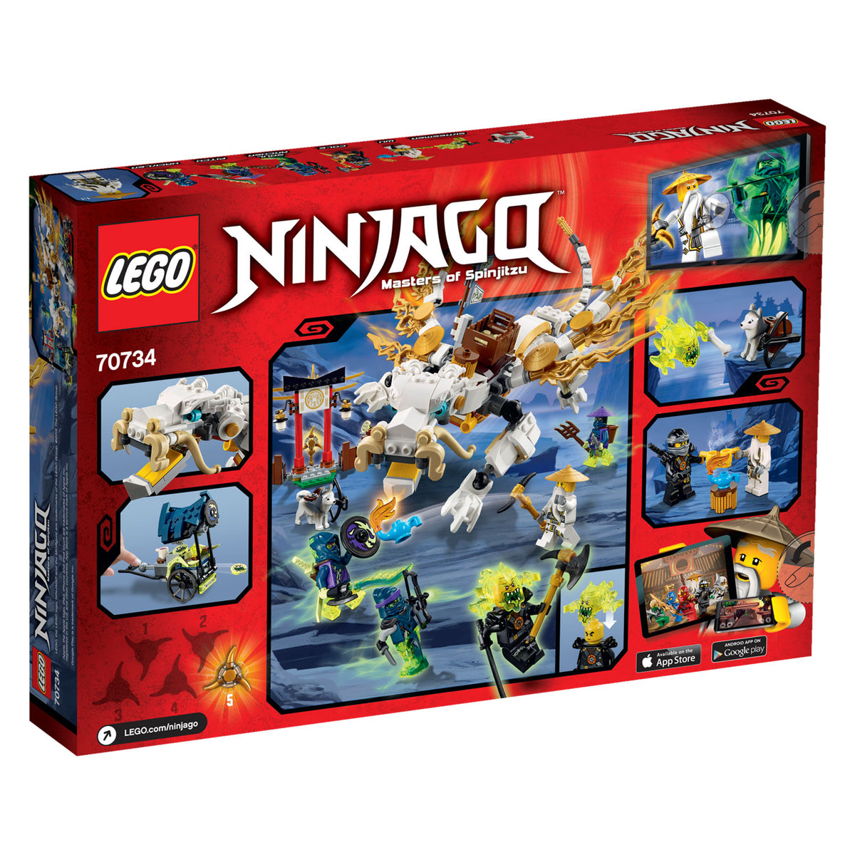 LEGO Ninjago 70734 Meister Wu&#39;s Drache