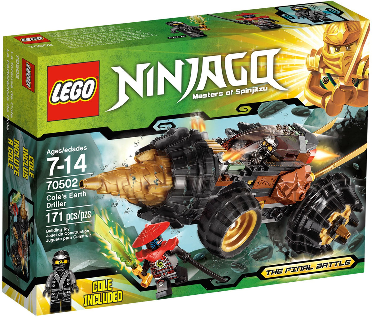 LEGO Ninjago 70502 Coles Powerbohrer