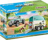 PLAYMOBIL 70511 PKW mit Ponyanhänger