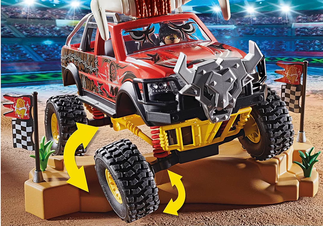 PLAYMOBIL 70549 Stuntshow Monster Truck Horned