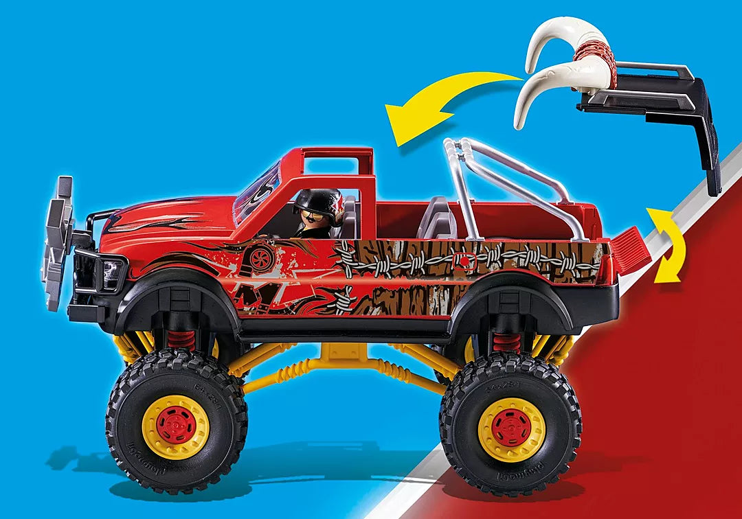 PLAYMOBIL 70549 Stuntshow Monster Truck Horned