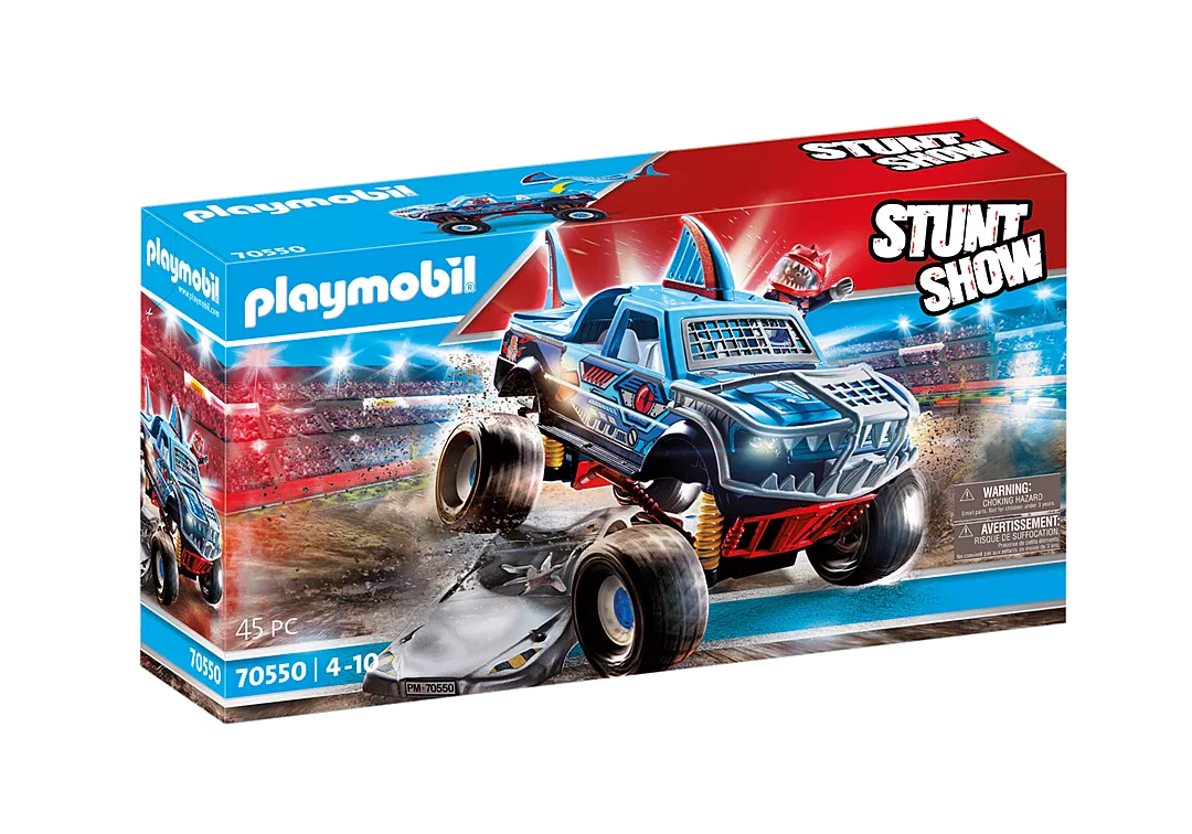 PLAYMOBIL 70550 Stuntshow Monster Truck Shark