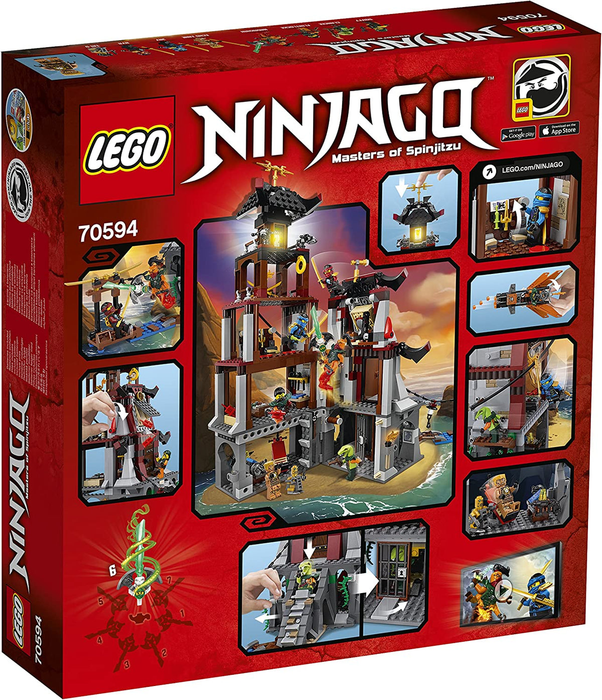 LEGO Ninjago 70594 Die Leuchtturmbelagerung