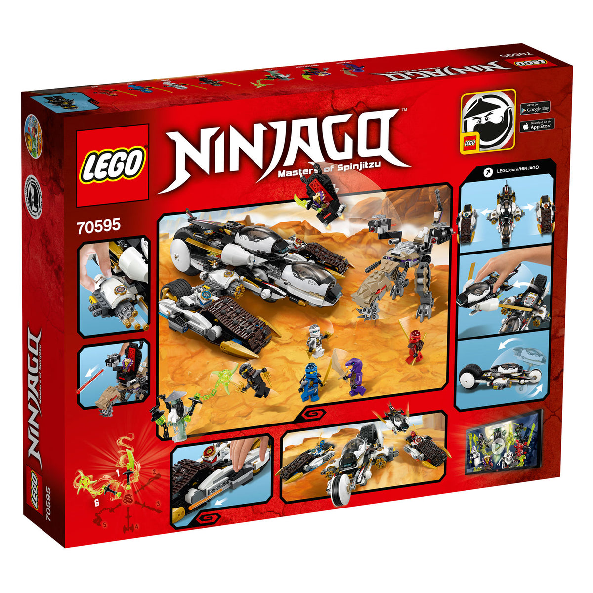 LEGO Ninjago 70595 Ultra-Tarnkappen-Fahrzeug