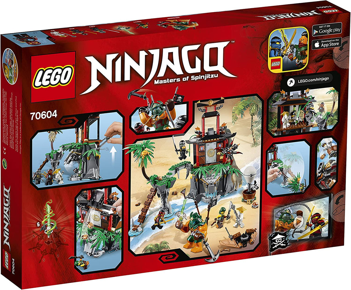 LEGO Ninjago 70604 Schwarze Witwen-Insel