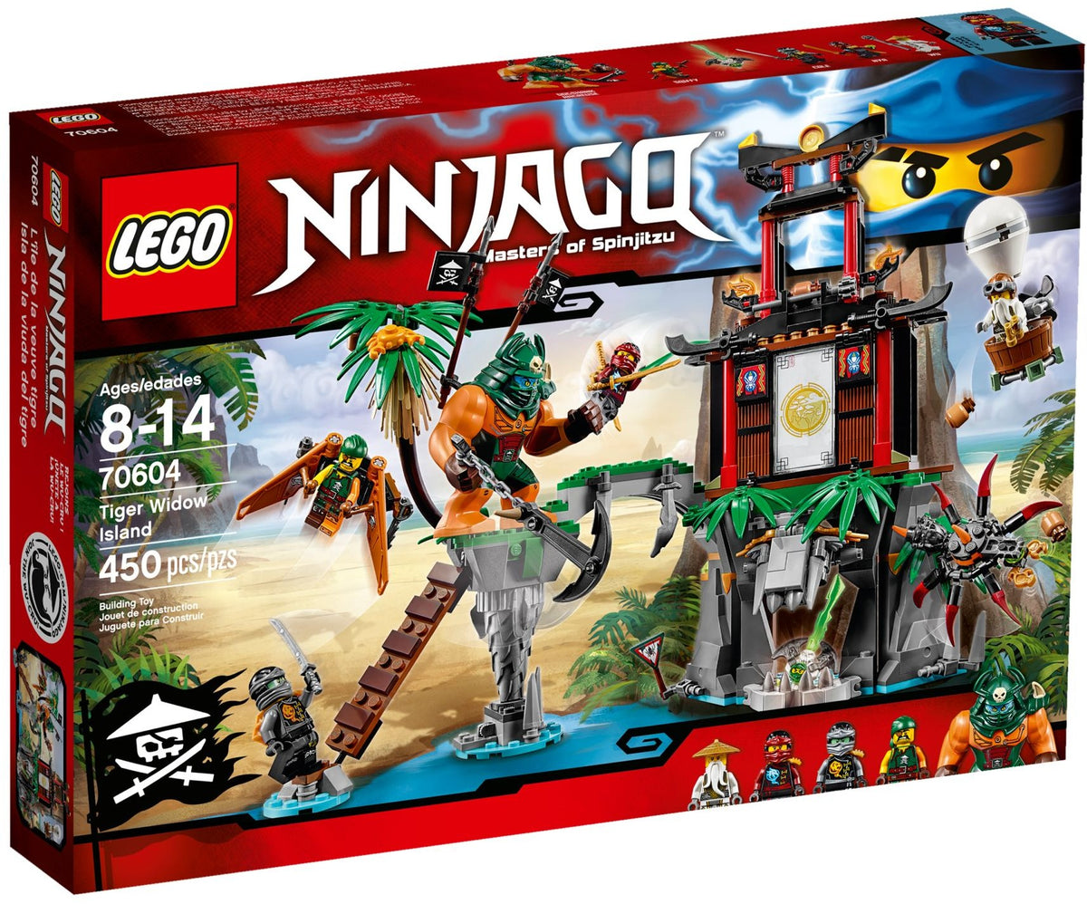 LEGO Ninjago 70604 Schwarze Witwen-Insel