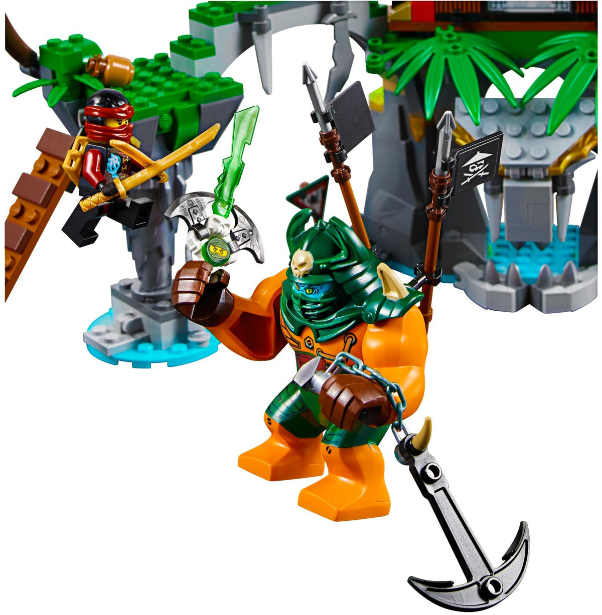 LEGO Ninjago 70604 Schwarze Witwen-Insel