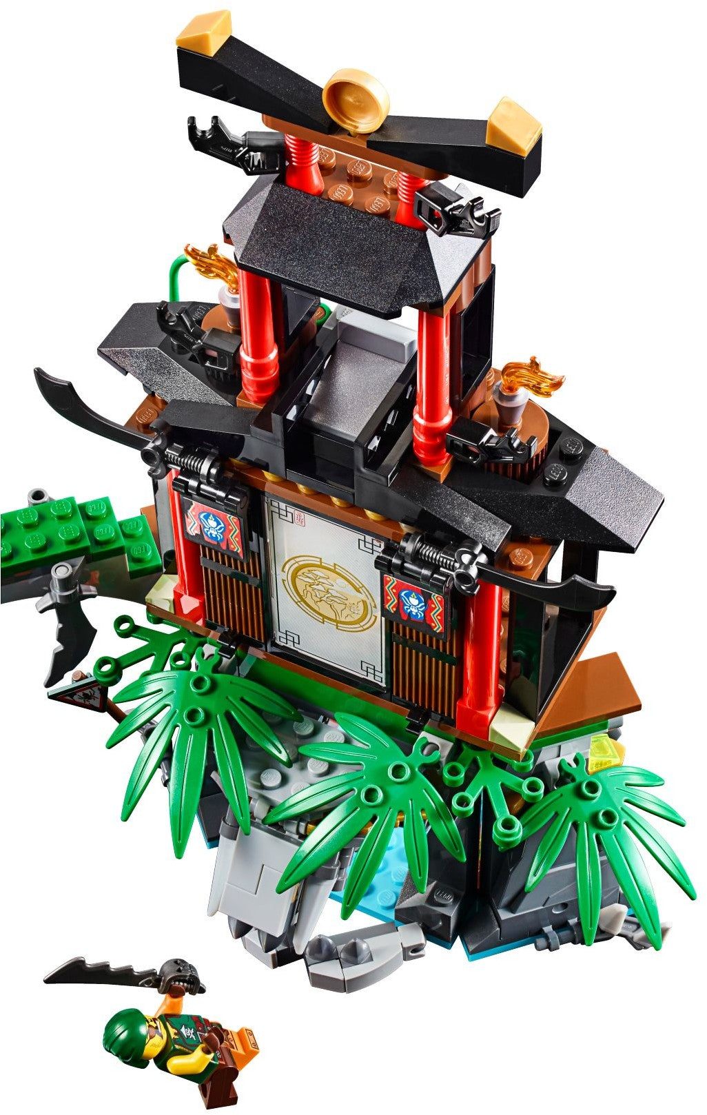 LEGO Ninjago 70604 Schwarze Witwen-Insel