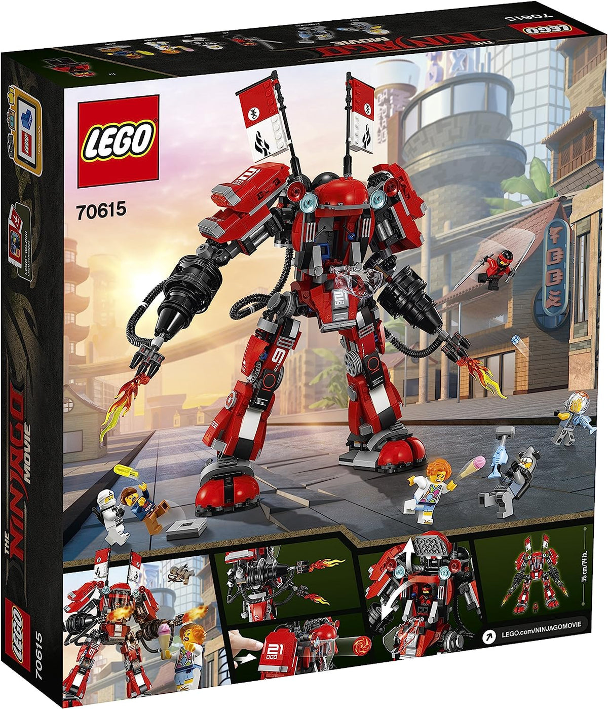 LEGO Ninjago 70615 Kai&#39;s Feuer-Mech