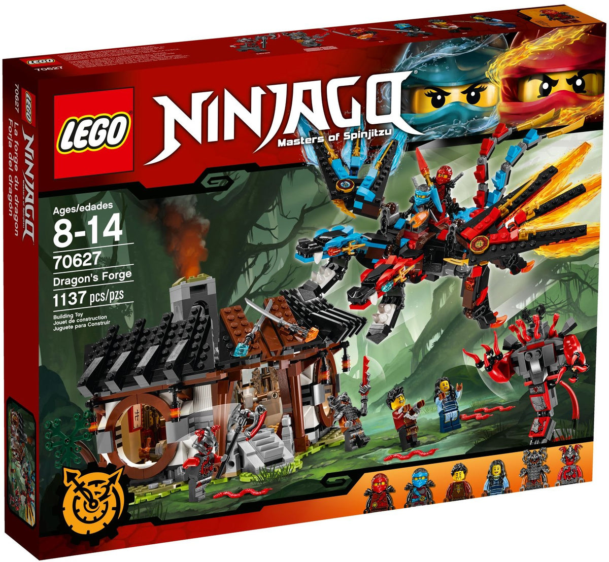 LEGO Ninjago 70627 Drachenschmiede