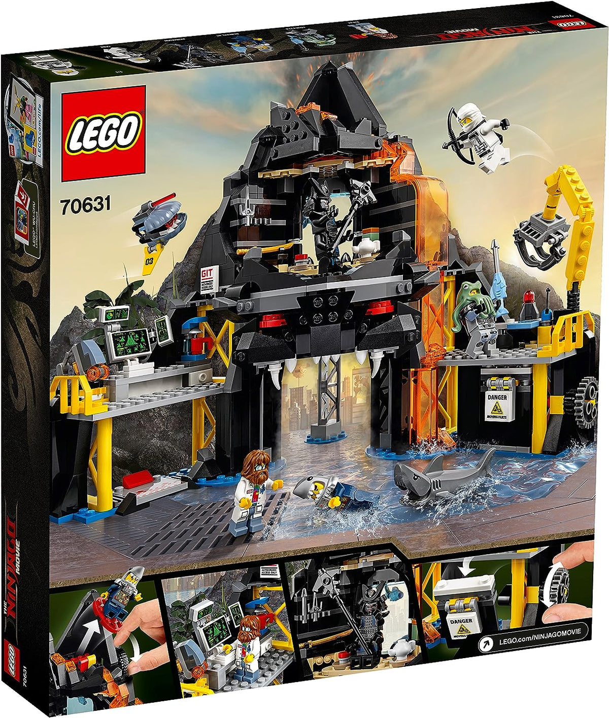 LEGO Ninjago 70631 Garmadons Vulkanversteck