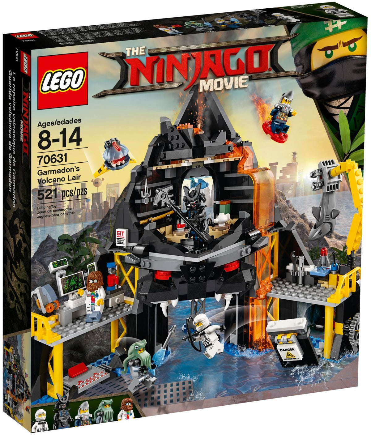 LEGO Ninjago 70631 Garmadons Vulkanversteck