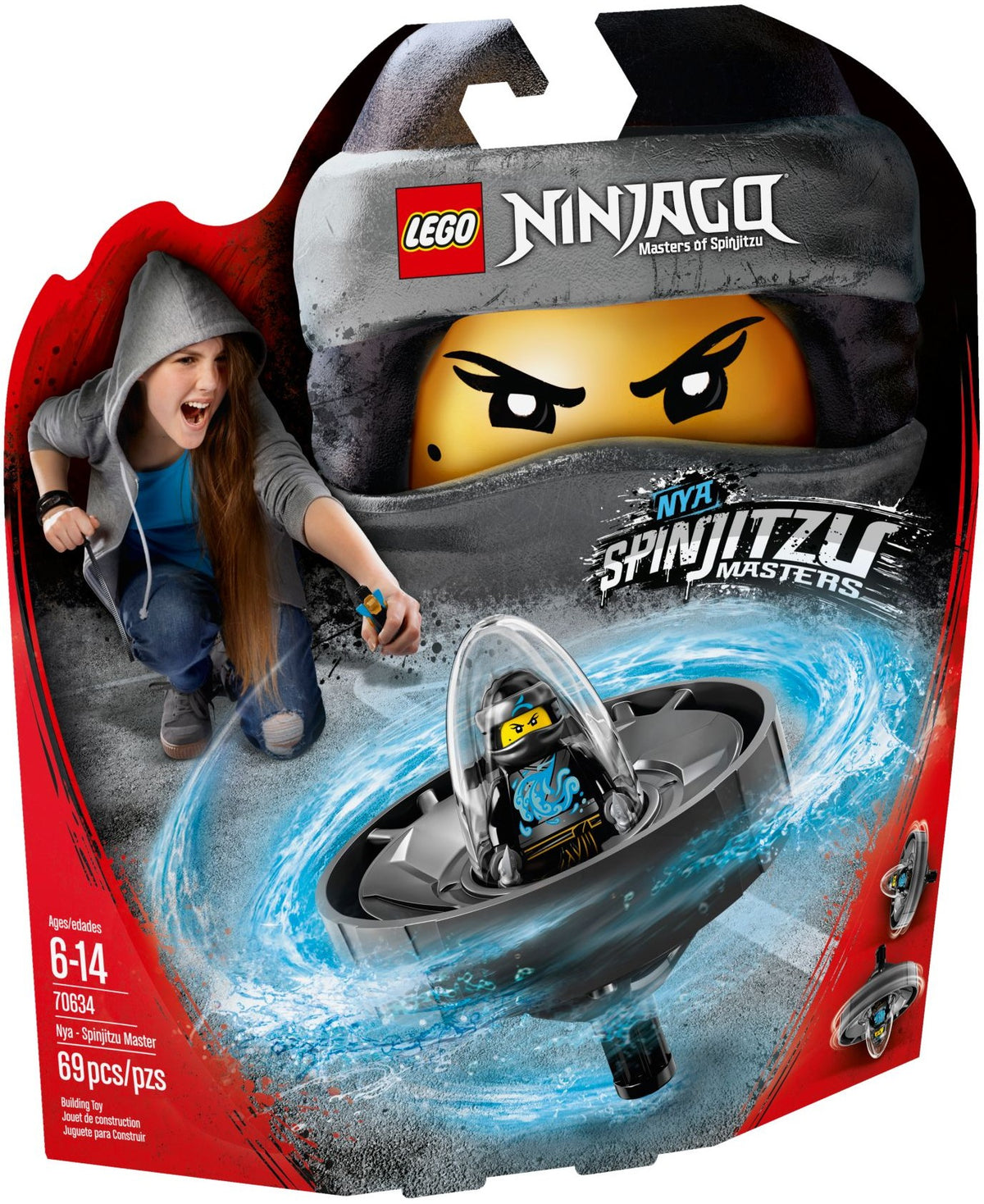 LEGO Ninjago 70634 Spinjitzu Meisterin Nya