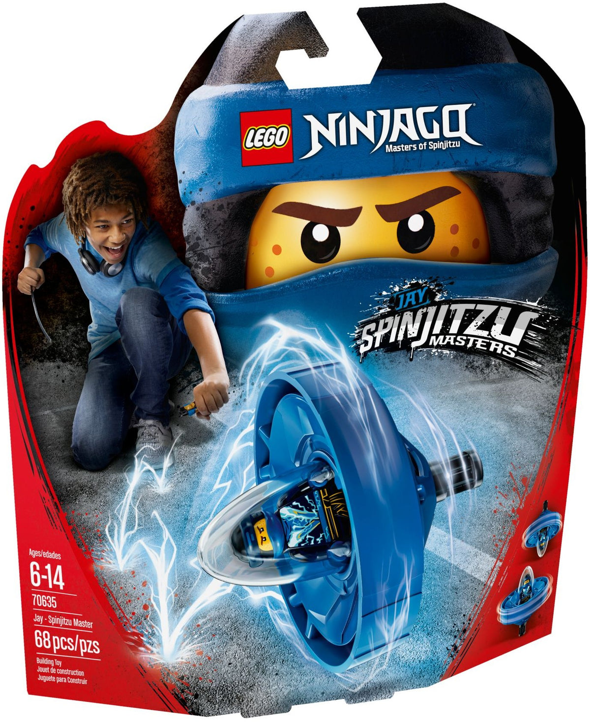 LEGO Ninjago 70635 Spinjitzu Meister Jay
