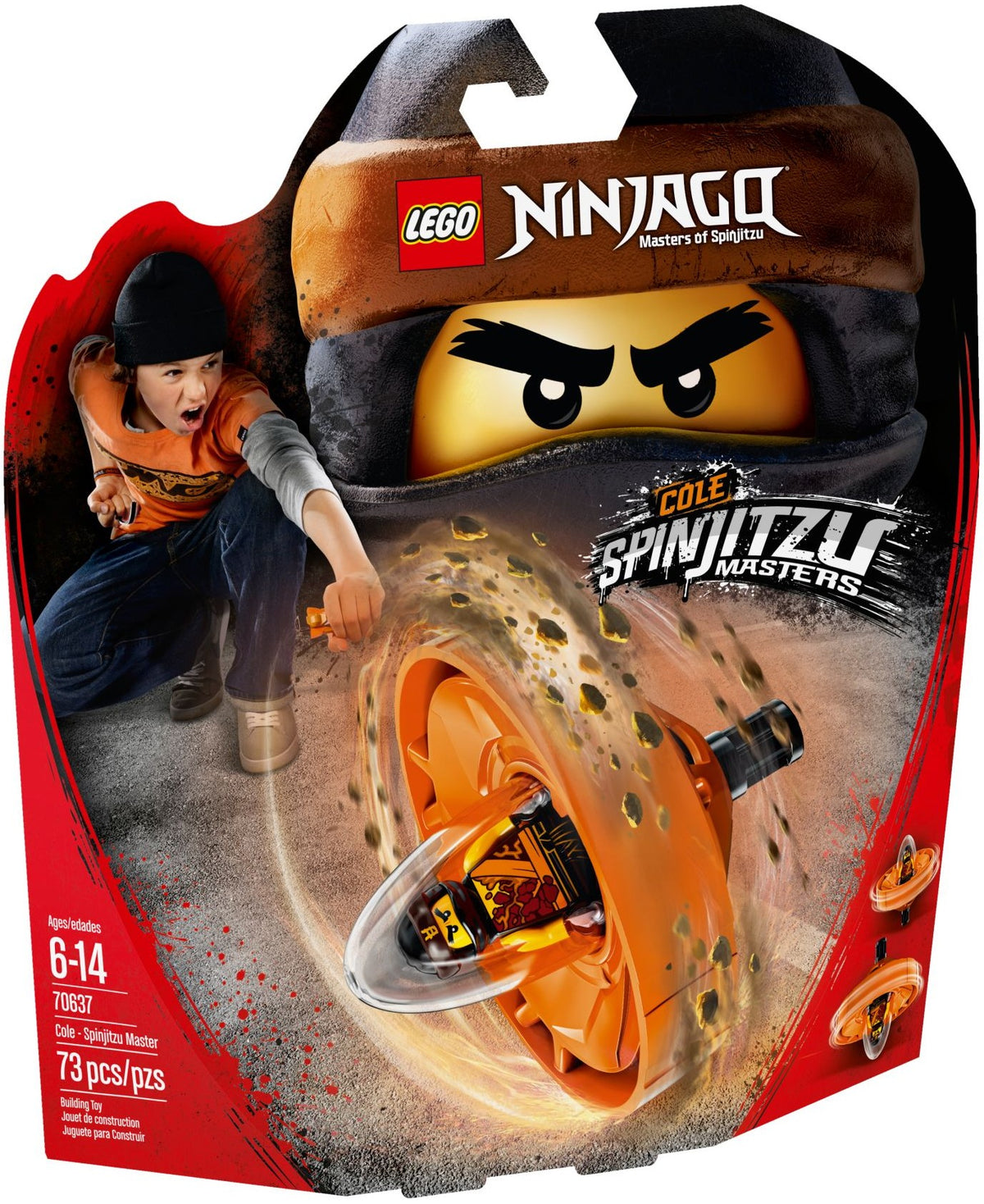 LEGO Ninjago 70637 Spinjitzu Meister Cole
