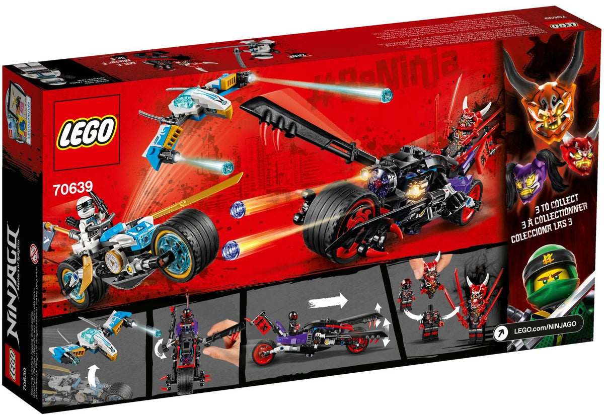 LEGO Ninjago 70639 Straßenrennen des Schlangenjaguars