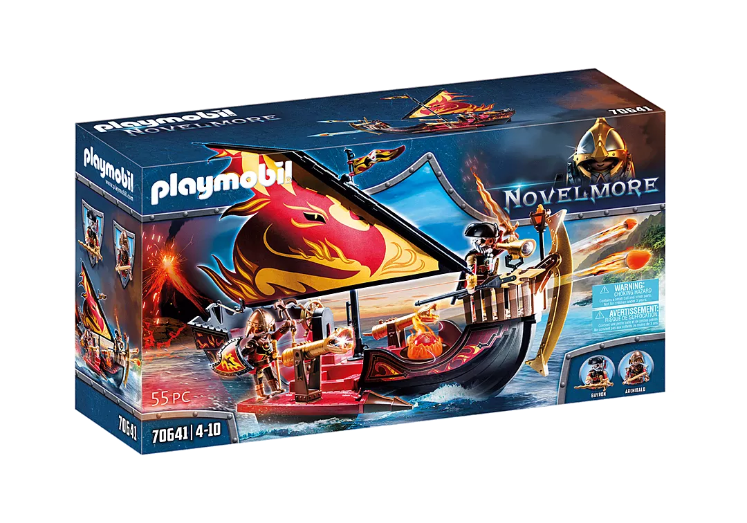PLAYMOBIL 70641 Burnham Raiders Feuerschiff