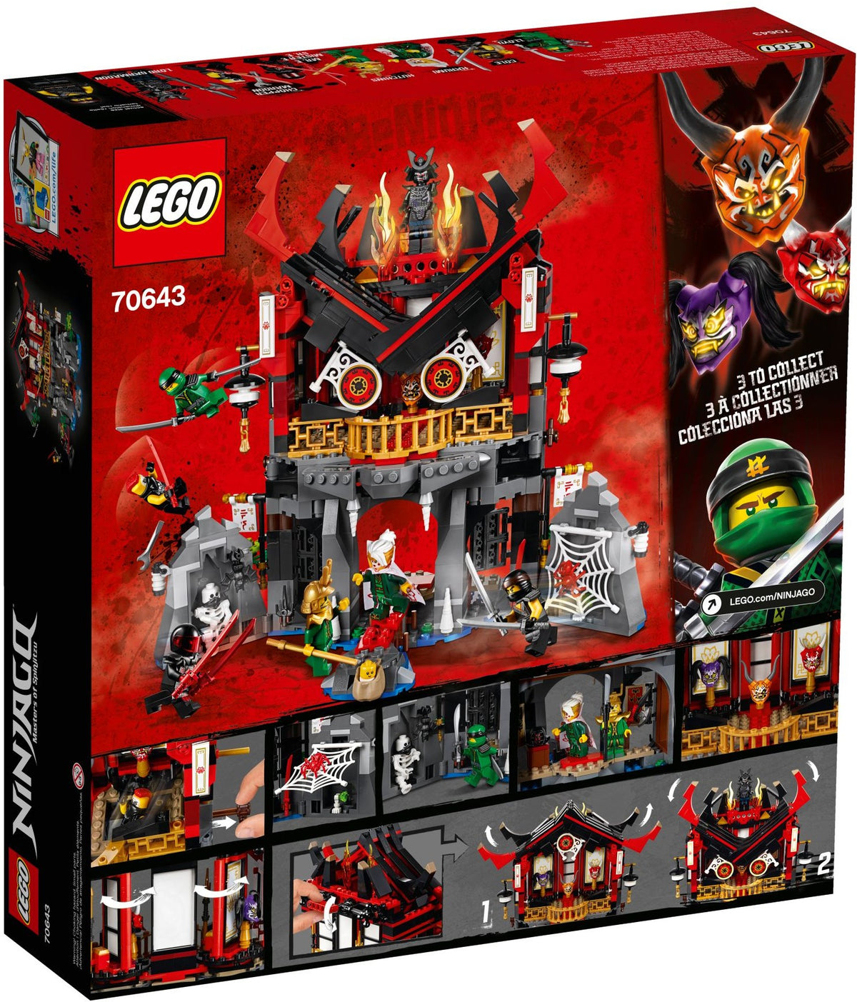 LEGO Ninjago 70643 Tempel der Auferstehung