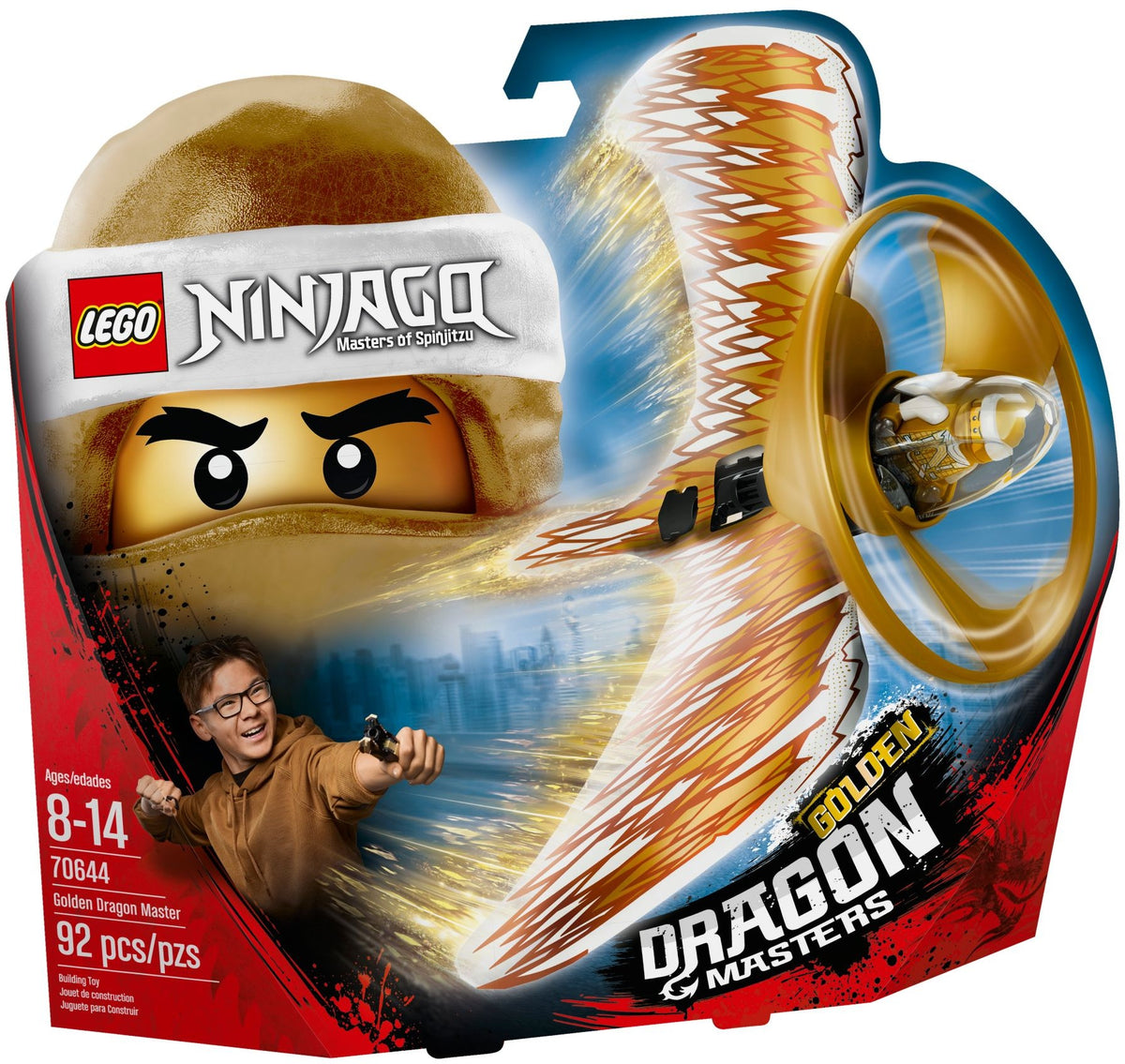 LEGO Ninjago 70644 Goldener Drachenmeister